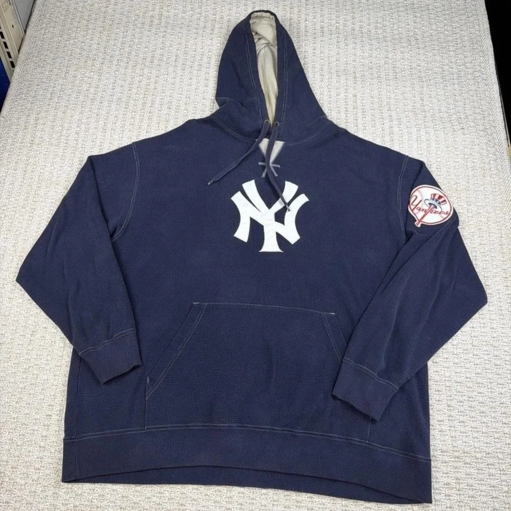 VTG New York Yankees Lot Mens 2XL Jersey Hoodie 4 Hats MLB Baseball Mixed Brands